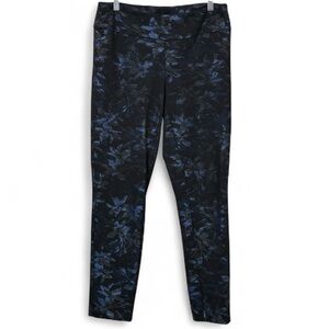 Carmen Marc‎ Valvo Women’s Floral Tummy Control Dressy Leggings Size M